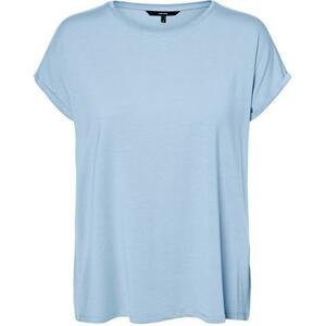 Vero Moda Dámské triko VMAVA Loose Fit 10187159 Cerulean S