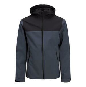 Jack&Jones Pánská softshell bunda JJEMARVIN 12212363 Ombre Blue XXL