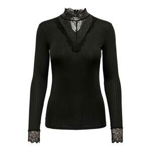 Jacqueline de Yong Dámské triko JDYRINE Slim Fit 15166244 Black L