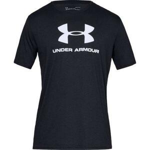 Under Armour Pánské triko SPORTSTYLE LOGO SS, Černá, XL