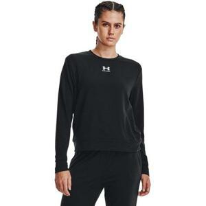 Under Armour Dámská froté mikina Rival Terry Crew black S, Černá