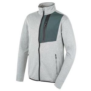 Husky Pánská mikina na zip Ane M grey green L