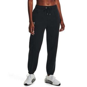 Under Armour Dámské fleecové tepláky Essential Fleece Joggers black L, Černá