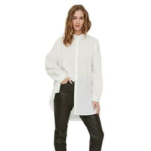 Vero Moda Dámská košile VMBINA Loose Fit 10250576 Snow White S