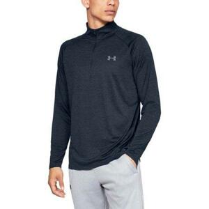 Under Armour Pánské triko Tech 2.0 1/2 Zip, academy /  / steel, S