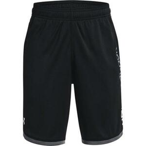 Under Armour Chlapecké kraťasy Stunt 3.0 Shorts black YL, Černá, 150 - 160