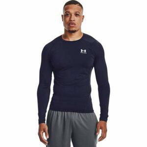 Under Armour UA HG Armour Comp LS triko Modrá pánské