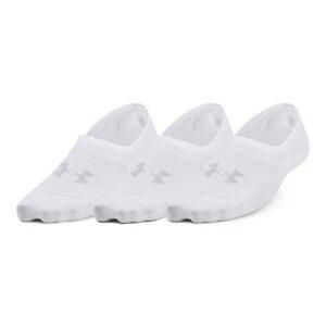 Under Armour Dámské ponožky Breathe Lite Ultra Low 3p white M, Bílá