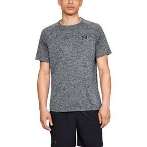 Under Armour Pánské triko Tech 2.0 SS Tee black/grey 3XL, Černá / šedá, XXXL