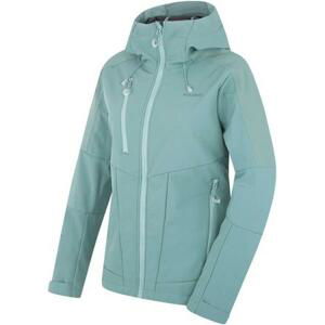 Husky Dámská softshell bunda Sevan L grey green S