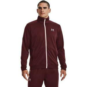 Under Armour Pánská mikina/bunda SPORTSTYLE TRICOT JACKET chestnut red S