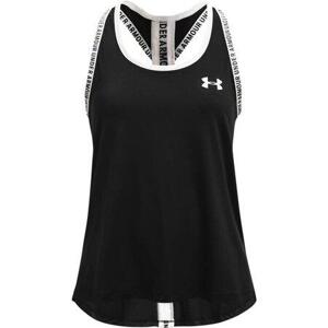 Under Armour Dětské tílko Knockout Tank black YM, Černá, 137, –, 150