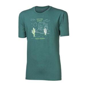 PROGRESS BARBAR "CACTUS" mens bamboo T-shirt L khaki