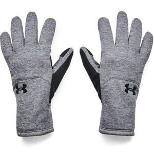 Under Armour Pánské zimní rukavice Men's UA Storm Fleece Gloves pitch gray M