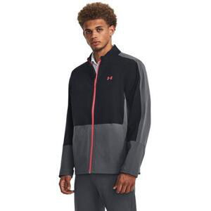 Under Armour Pánská nepromokavá bunda Stormproof 3.0 Jacket black 3XL, Černá, XXXL