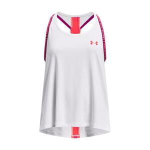 Under Armour Dětské tílko Knockout Tank white YM, Bílá, 137, –, 150