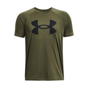 Under Armour Chlapecké triko Tech Big Logo SS marine od green YM, 137, –, 150