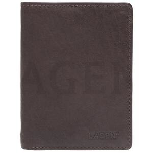 Lagen Pánská kožená peněženka 2103 E Brown