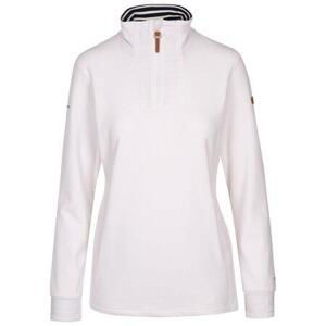 Trespass Dámská fleecová mikina Big Heart white XXL, Bílá