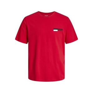 Jack&Jones Pánské triko JJECORP Standard Fit 12233999 True Red M