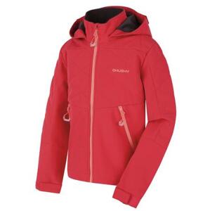 Husky Dětská softshell bunda Salex K pink 122-128