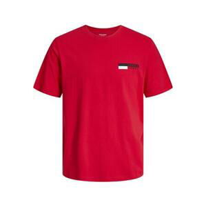 Jack&Jones Pánské triko JJECORP Standard Fit 12233999 True Red L