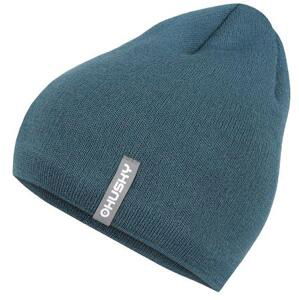 Husky Pánská merino čepice Merhat 3 dark turquoise L-XL, L / XL