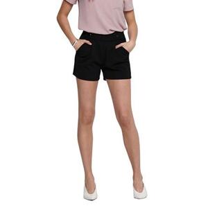 Jacqueline de Yong Dámské kraťasy JDYGEGGO Regular Fit 15203098 Black BLACK BUTTON XXL