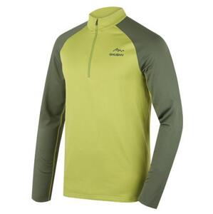 Husky Termoprádlo Active Winter Triko Tromi zip M bright green S