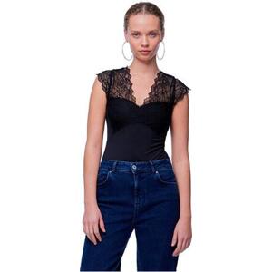 Pieces Dámské body PCTATIANNA 17114311 Black L