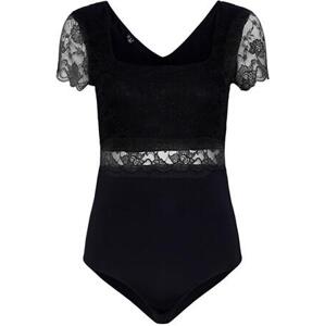 Pieces dámské body PCSICCA 17133928 Black