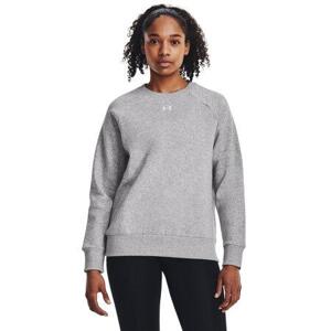 Under Armour Dámská mikina Rival Fleece Crew mod gray light heather XL