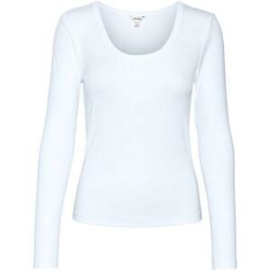 Vero Moda Dámské triko VMIRWINA Tight Fit 10300894 Bright White L