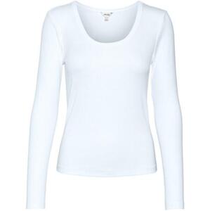 Vero Moda Dámské triko VMIRWINA Tight Fit 10300894 Bright White M