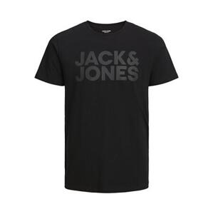 Jack&Jones Pánské triko JJECORP Slim Fit 12151955 Large/Black M