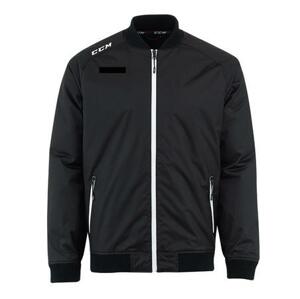 CCM Bunda Bomber Jacket SR, černá, Senior, S