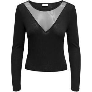 Jacqueline de Yong Dámské triko JDYKIRSA Regular Fit 15320228 Black M