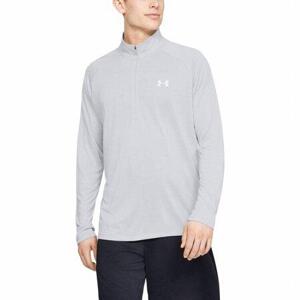 Under Armour Pánské triko Tech 2. 1/2 Zip halo gray S