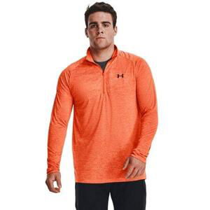 Under Armour Pánské triko Tech 2.0 1/2 Zip - velikost S orange blast S