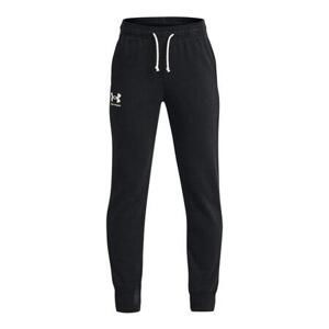 Under Armour Chlapecké tepláky Rival Terry Jogger - velikost YS black YM