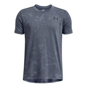 Under Armour Dětské funkční tričko Tech Vent Jacquard SS downpour gray YS