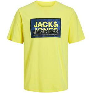 Jack&Jones Pánské triko JCOLOGAN Standard Fit 12253442 Lemon Verbena M