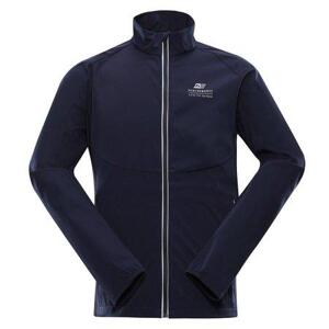 ALPINE PRO Pánská softshellová bunda s membránou MULT mood indigo XXL, Modrá