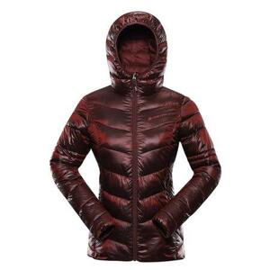 ALPINE PRO Dámská hi-therm bunda ROGA merlot XS, Červená