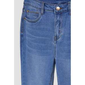 MOODO DÁMSKÉ JEANS L-JE-4009 MODRÁ Velikost: 46