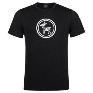 Kilpi Pánské tričko s krátkým rukávem BRANDYS-M Černá Velikost: XL, BLK
