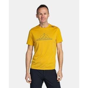 Kilpi Pánské funkční tričko MERIN-M Zlatá Velikost: L, GLD
