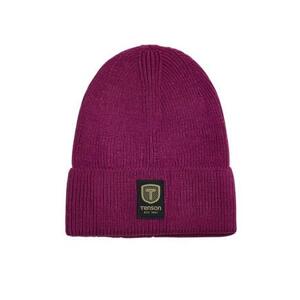 TENSON Badge Beanie fialový