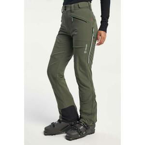 TENSON Touring Softshell Pant W tmavá khaki, XS