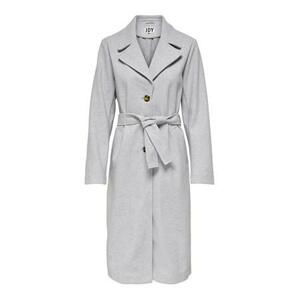 Jacqueline de Yong Dámský kabát JDYHARMONY 15265437 Light Grey Melange L